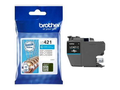 Tinta Brother LC421 cian
