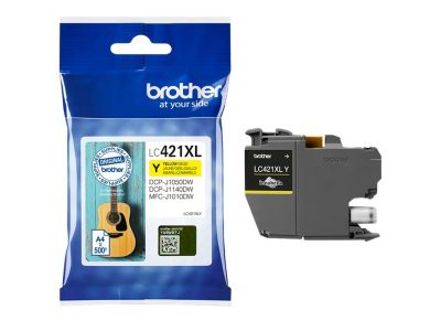 Tinta Brother LC421 amarillo XL