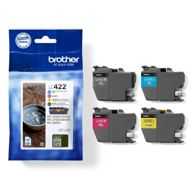 Tinta Brother LC422 Multipack