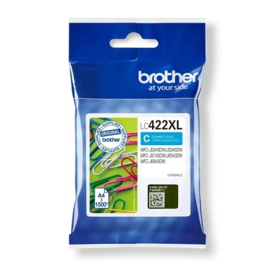 Tinta Brother LC422 cian XL