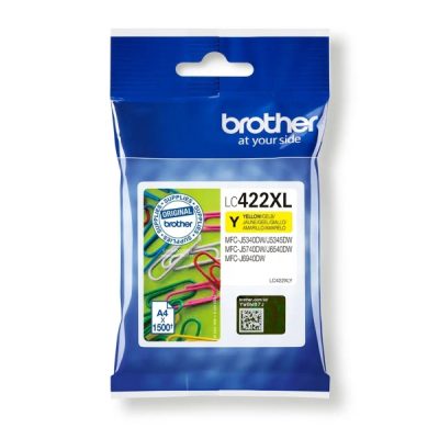 Tinta Brother LC422 amarillo XL