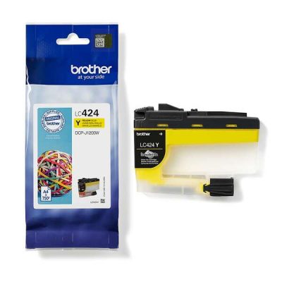 Tinta Brother LC424 amarillo