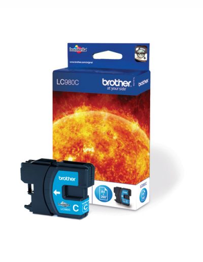Tinta Brother LC980 cian