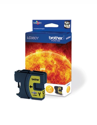 Tinta Brother LC980 amarillo