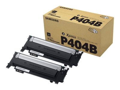 Toner Samsung 404S negro pack doble