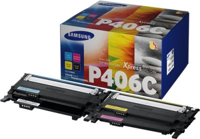 Toner Samsung 406S pack 4 colores