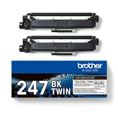 Toner Brother TN247 negro pack 2 uds.