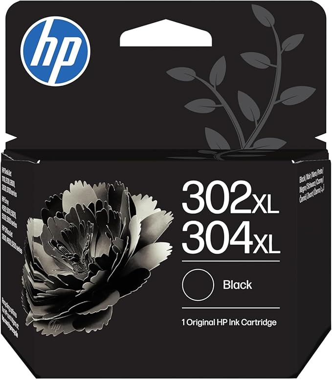 Tinta HP 302 / HP 304 negro XL