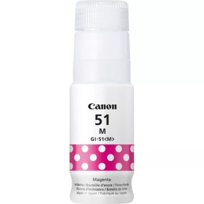 Tinta Canon GI51 magenta botella