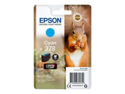 Tinta Epson T3782 cian 378