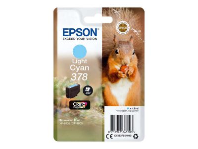 Tinta Epson T3785 cian claro 378