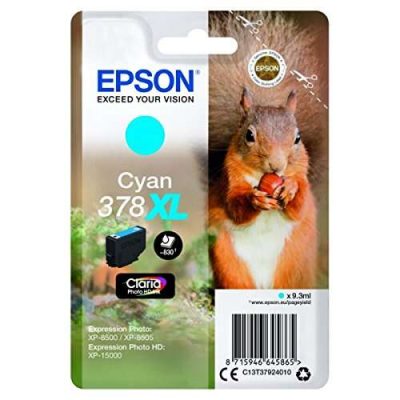 Tinta Epson T3792 cian 378XL