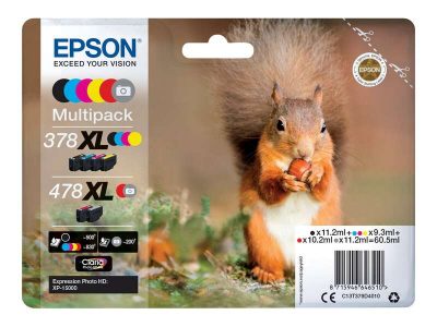 Tinta Epson T379D Multipack 378XL/478XL