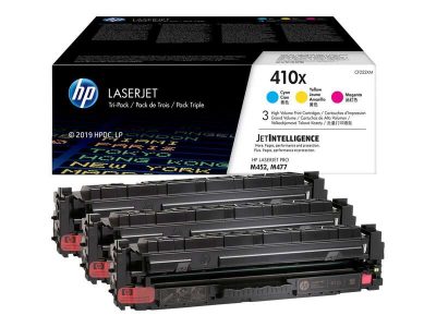 Toner HP 410X pack 3 colores C/M/Y